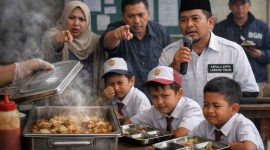 Foto ilustrasi MBG di SPPG Lebeng Timur, Sumenep dua kali bau ( Za - garudajatim.com)