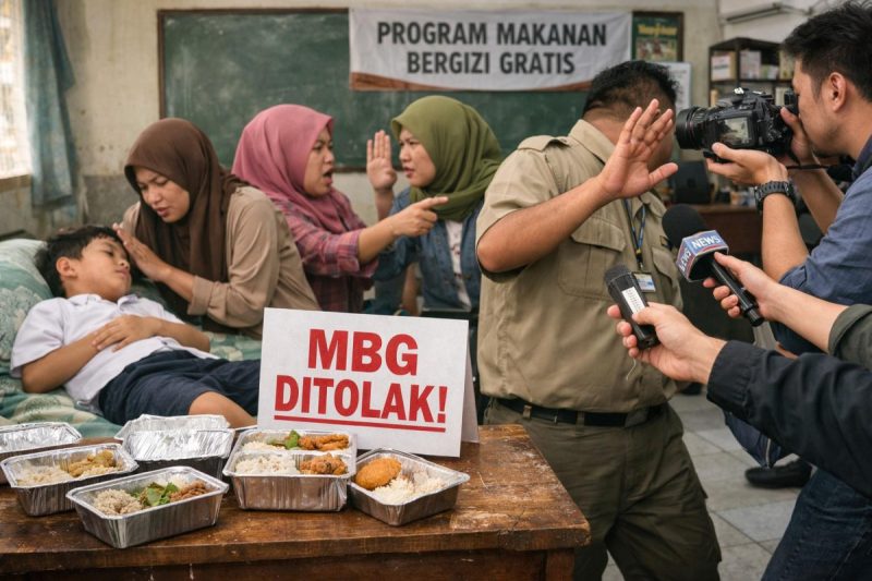 Foto ilustrasi dugaan masalah mencuat SPPG Pakamban Laok 2 Sumenep (Za - garudajatim.com)