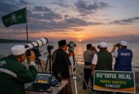 Foto ilustrasi LFNU Sumenep, saat melakukan pemantauan hilal (Za - garudajatim.com)