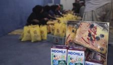 SPPG Lebeng Timur, Kecamatan Pasongsongan, diduga sajikan MBG susu Indomilk ukuran 115 mililiter rasa coklat (Za - garudajati.com)