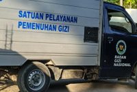 Foto mobil SPPG Pakamban Laok 2, Kecamatan Pragaan, Kabupaten Sumenep, saat mendistribusikan menu MBG (Za - garudajatim.com)