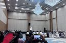 Keluarga besar Abd Aziz Salim Syabibi, saat buka puasa bersama di Ballroom Hotel Myze (Za - garudajatim.com)