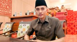 Anggota Komisi II DPRD Kabupaten Sumenep, Jawa Timur, Samsiyadi, saat angkat bicara tentang THR (Za - garudajatim.com)