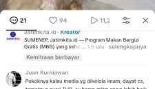 akun TikTok bernama @Juan Kurniawan saat komentar di tiktok (Za - garudajatim.com)