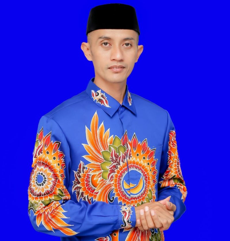 Anggota DPRD Sumenep, dari Fraksi NasDem, Samsiyadi, saat mengucapkan selamat hari raya Idhul Fitri 1447 Hijriah (Istimewa - garudajatim.com)