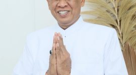 Ketua PKDI Kabupaten Sumenep, H. Ubaid Abdul Hayat, saat menyampaikan ucapan selamat Hari Raya Idul Fitri 1447 Hijriah (Za - garudajatim.com)