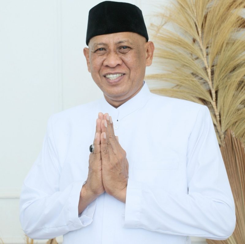 Ketua PKDI Kabupaten Sumenep, H. Ubaid Abdul Hayat, saat menyampaikan ucapan selamat Hari Raya Idul Fitri 1447 Hijriah (Za - garudajatim.com)