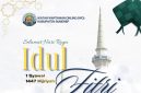 Flyer Ucapan selamat hari raya Idhul Fitri 1447 IWO Sumenep (Za - garudajatim.com)