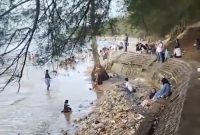 Wajah ambruk pantai Slopeng Sumenep (Za - garudajatim.com)