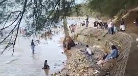 Wajah ambruk pantai Slopeng Sumenep (Za - garudajatim.com)