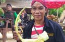 Kepala Dispusip Sumenep, Rudi Yuyianto, saat mengikuti kegiatan festival Ketupat (istimewa - garudajatim.com)