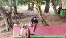 Wajah pantai Slopeng Sumenep Sumenep (Za - garudajatim.com)