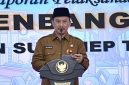 Kepala Badan Perencanaan Pembangunan Daerah (Bappeda) Kabupaten Sumenep, Arif Firmanto, saat menyampaikan 771 Aspirasi di acara Musrenbang RKPD (Za - garudajatim.com)