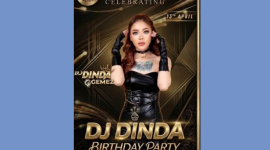 Flyer DJ Dinda Birthday Party akan berlangsung di Mr. Ball Sumenep (Istimewa - garudajatim.com)