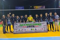 Salah satu club Bolavoli saat mengikuti Piala Bupati Sumenep (Za - garudajatim.com)