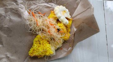 Foto MBG yang disalurkan oleh SPPG Lenteng Timur 3 diduga makanan tidak layak konsumsi kepada siswa (Za - garudajatim.com)