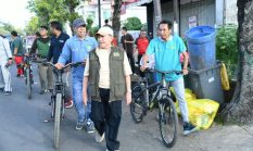 Gerak Serentak OPD di Jalan dr. Cipto, DLH Sumenep Percepat Reformasi Kebersihan Kota