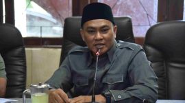 Ketua Komisi III DPRD Sumenep, M. Muhri, saat menyampaikan tentang anggaran DAK (Istimewa - garudajatim.com)