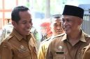 Kepala Dinas Pendidikan Kabupaten Sumenep, H. Moh Iksan, saat meninjau pelaksanaan TKA (Istimewa - garudajatim.com)