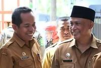 Kepala Dinas Pendidikan Kabupaten Sumenep, H. Moh Iksan, saat meninjau pelaksanaan TKA (Istimewa - garudajatim.com)