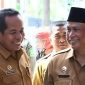 Kepala Dinas Pendidikan Kabupaten Sumenep, H. Moh Iksan, saat meninjau pelaksanaan TKA (Istimewa - garudajatim.com)