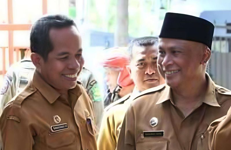 Kepala Dinas Pendidikan Kabupaten Sumenep, H. Moh Iksan, saat meninjau pelaksanaan TKA (Istimewa - garudajatim.com)