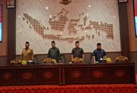 DPRD Kabupaten Sumenep, saat menggelar rapat paripurna (Za - garudajatim.com)