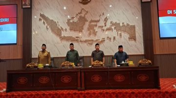 DPRD Kabupaten Sumenep, saat menggelar rapat paripurna (Za - garudajatim.com)