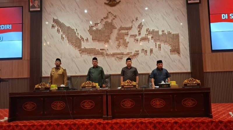 DPRD Kabupaten Sumenep, saat menggelar rapat paripurna (Za - garudajatim.com)