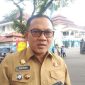Kepala Bapenda Kota Malang, Handi Priyanto, saat diwawancarai (Istimewa - garudajatim.com)