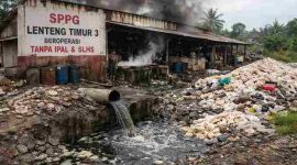 Foto ilustrasi SPPG Lenteng Timur 3 beroperasi tanpa SLHS dan IPAL (Za - garudajatim.com)