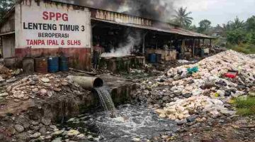 Foto ilustrasi SPPG Lenteng Timur 3 beroperasi tanpa SLHS dan IPAL (Za - garudajatim.com)