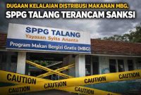 Foto ilustrasi SPPG Talang Yayasan Syita Ananta, diduga sajikan MBG bermasalah (Za - garudajatim.com)