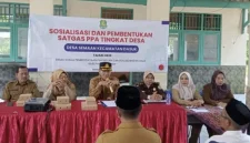 Dinsos P3A Kabupaten Sumenep, saat pembentukan Satuan Tugas Perlindungan Perempuan dan Anak (Istimewa - garudajatim.com)