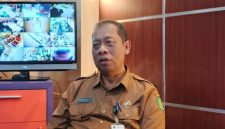 Sementara itu, Kepala DKPP Sumenep, Chainur Rasyid, saat menyampaikan tentang penjualan hewan kurban (Za - garudajatim.com)