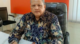 Kepala BRIDA Sumenep, Siswahyudi Bintoro, saat di temui di kantornya (Za - garudajatim.com)