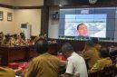 Bupati Sumenep Achmad Fauzi Wongsojudo, saat memberikan arahan di High Level Meeting (Za - garudajatim.com)