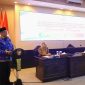 Sekretaris Daerah Kabupaten Gresik, Achmad Washil Miftahul Rachman, saat sambutan di acara pembekalan Tim Pelaksana Kegiatan Bunda Puspa di Kantor Bupati Gresik (Istimewa - garudajatim.com)