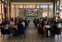 Nobar Piala Dunia 2026 di MYZE Hotel Sumenep (Za - garudajatim.com)