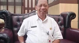 Kepala DKPP Sumenep, Chainur Rasyid, saat ditemui di kantornya (Za - garudajatim.com)