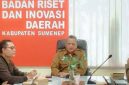 Kepala BRIDA Sumenep, Siswahyudi Bintoro, saat mengungkapkan tentang inovasi Sumenep (Za - garudajatim.com)