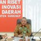 Kepala BRIDA Sumenep, Siswahyudi Bintoro, saat mengungkapkan tentang inovasi Sumenep (Za - garudajatim.com)