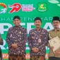 Kepala Diskop UKM Perindag Kabupaten Sumenep, Moh. Ramli, (dua kiri) saat memperingati Harkopnas ke-79 (Istimewa- garudajatim.com)