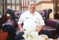 Kepala DKPP Kabupaten Sumenep, Chainur Rasyid, saat ditemui diruang kerjanya (Istimewa - garudajatim.com)