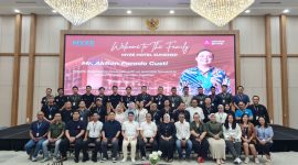 MYZE Hotel Sumenep, Jawa Timur, saat menyambut Akfian Farado Gusti sebagai General Manager baru dalam acara Welcome General Manager (Za - garudajatim.com)