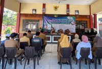 Bappeda Sumenep saat menggelar sosialisasi Strategi Percepatan Pelunasan PBB dan Penyampaian SPPT PBB-P2 Tahun 2026 di Kecamatan Saronggi ( Za - garudajatim.com)