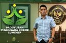 Ketua Paguyuban Pengusaha Rokok (PPR) Kabupaten Sumenep, H. Syafwan Wahyudi, saat menyatakan sikap tentang tembakau (Za - garudajatim.com)