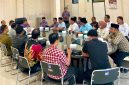 Lakpesdam dan Lembaga Penyuluhan dan Bantuan Hukum (LPBH) PCNU Sumenep, saat audensi di Kantor Bupati (Za - garudajatim.com)