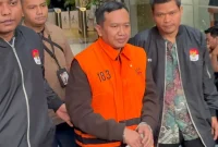 Anggota DPRD Provinsi Jawa Timur periode 2024–2029, Moch. Mahrus, saat ditahan KPK (Istimewa - gaudajatim.com)