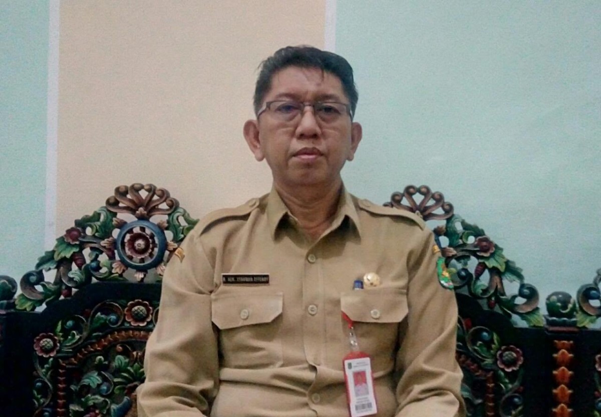 PLT Kepala Disdukcapil Sumenep Raden Achmad Syahwan Effendy, saat memaparkan tentang SIKERIS (Istimewa - garudajatim.com)